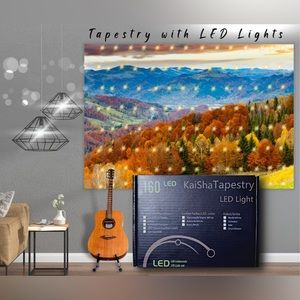 Nature Backdrops Forest Trees Colorful Landscape Life Artwork Wall Hanging Art